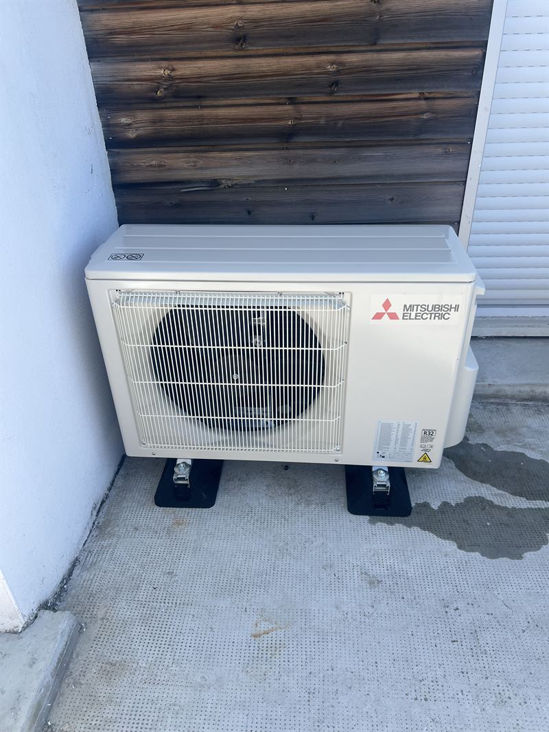 Installation de climatisation mono-split Mitsubishi Electric à Saint-Orens-de-Gameville (31650) par Climatise31 — photo 2