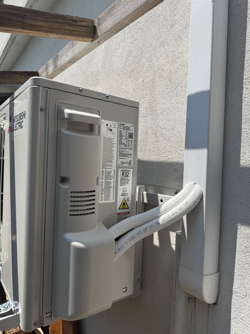 Installation de climatisation mono-split Mitsubishi Electric à Tournefeuille (31170) par Climatise31 — photo 2