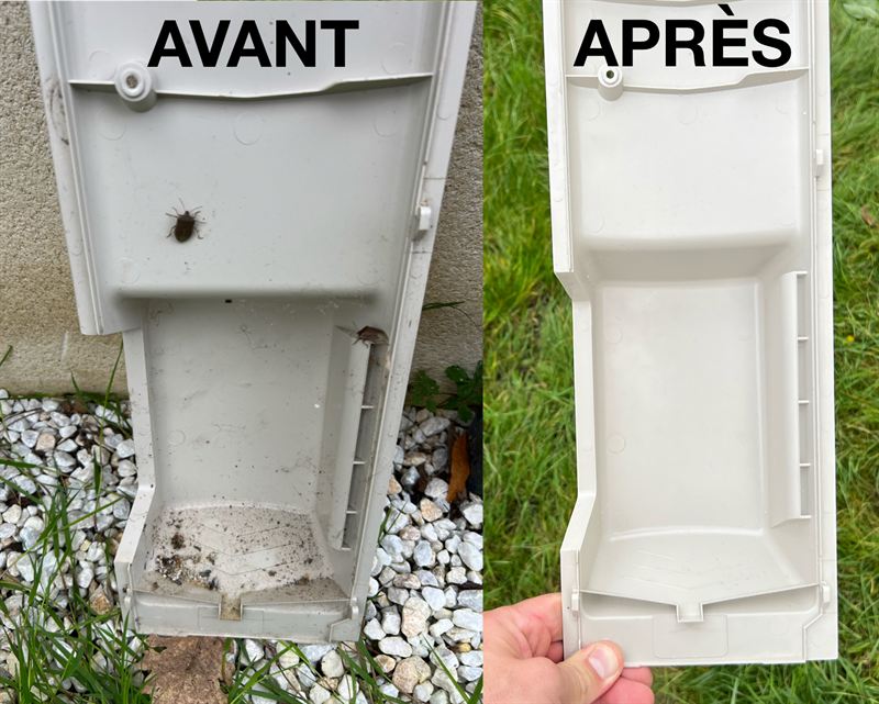 Entretien de climatisation à Péchabou (31320) par Climatise31 — avant / après, photo 7